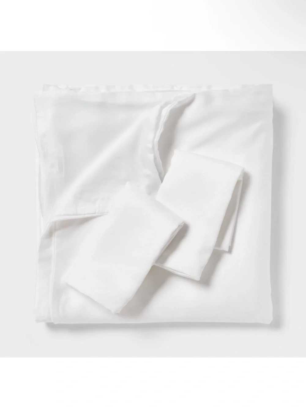 Threshold •Full/Queen• TENCEL™ Duvet Cover and Sham Set •White• Cooling